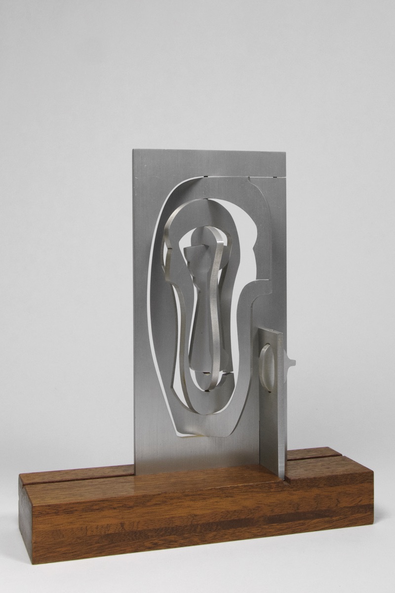 «Drehfigur», 1965 (Aluminium, 24 x 21 x 6 cm, WG 65 – 263 M)