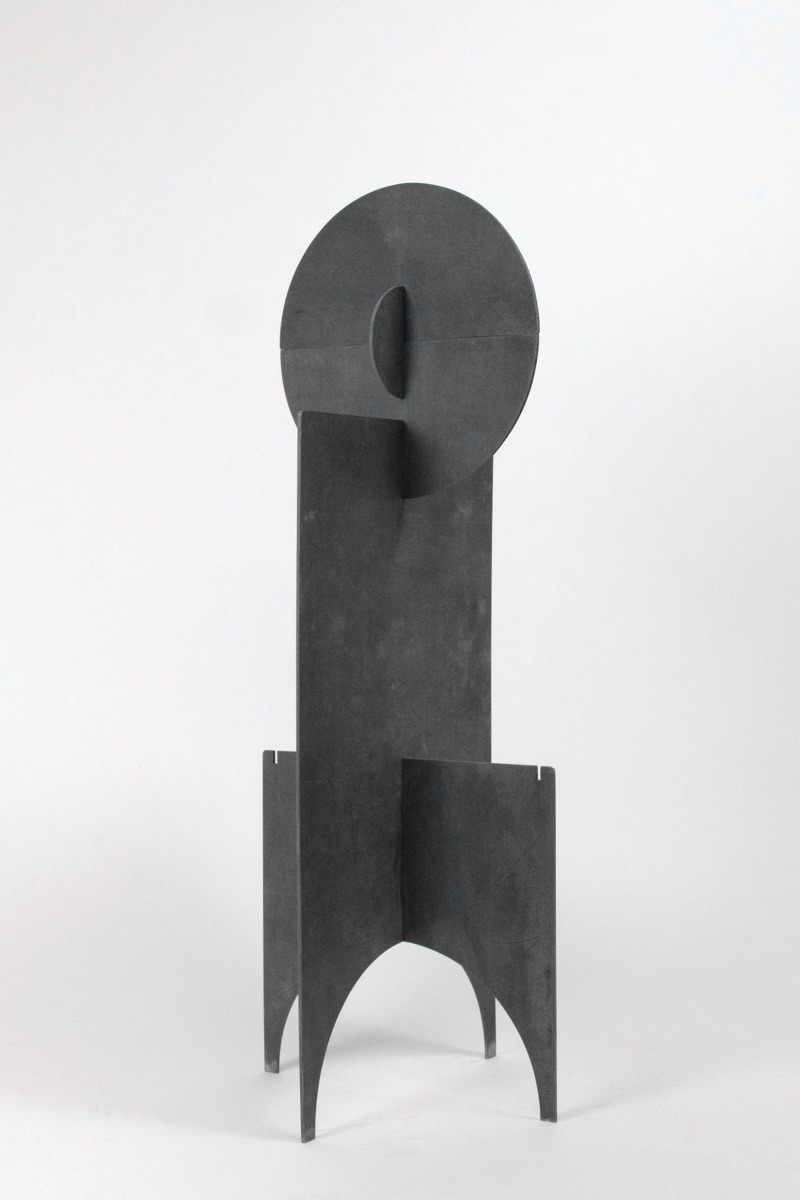 «Steckfigur mit zwei Halbkreisformen», 1966 (altes Zink, WG 66 – 250 M)