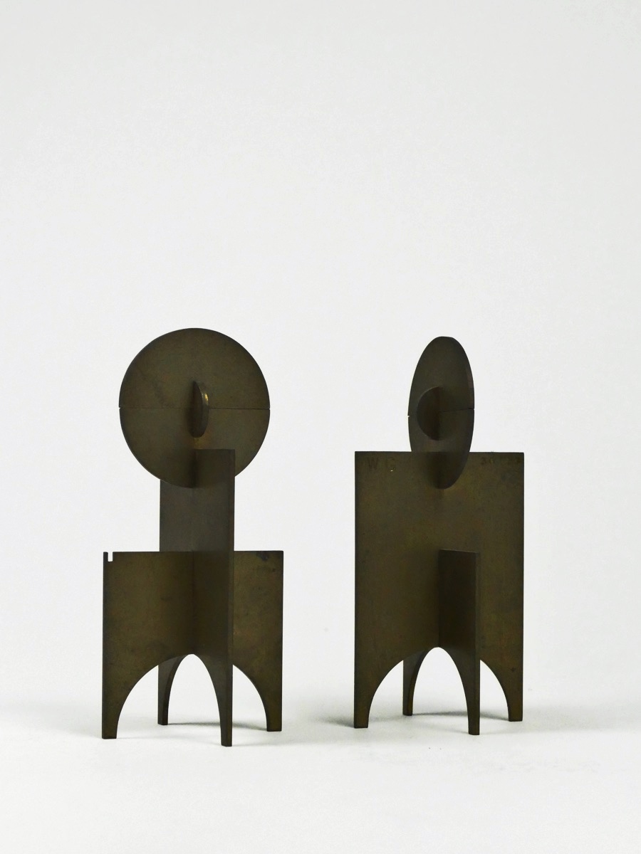 «Steckfigur», 1966 (Messing, Multiple, 12,8 x 6 x 6 cm, WG 66 – S 1)
