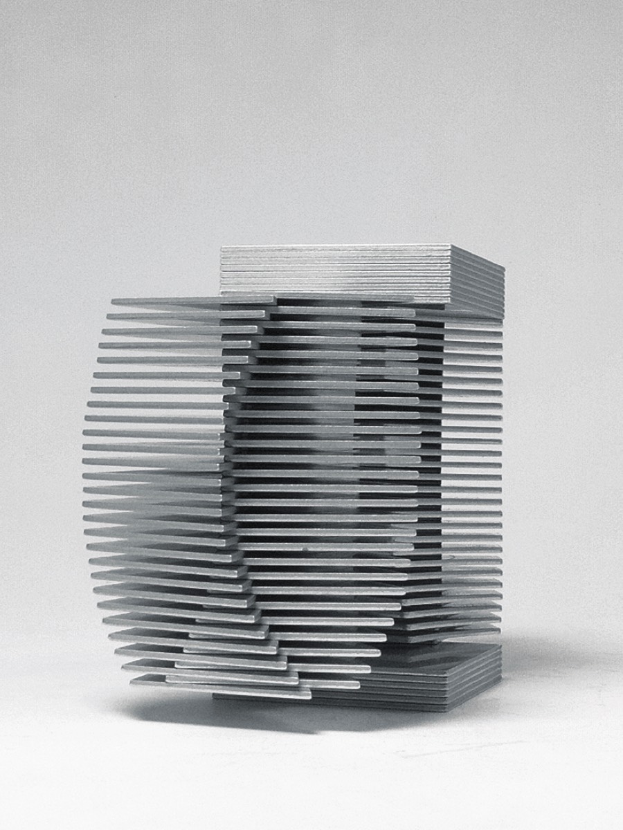 «Meditation / Bühne», 1971 (Aluminium, Multiple, WG 71 – S 41 – V)