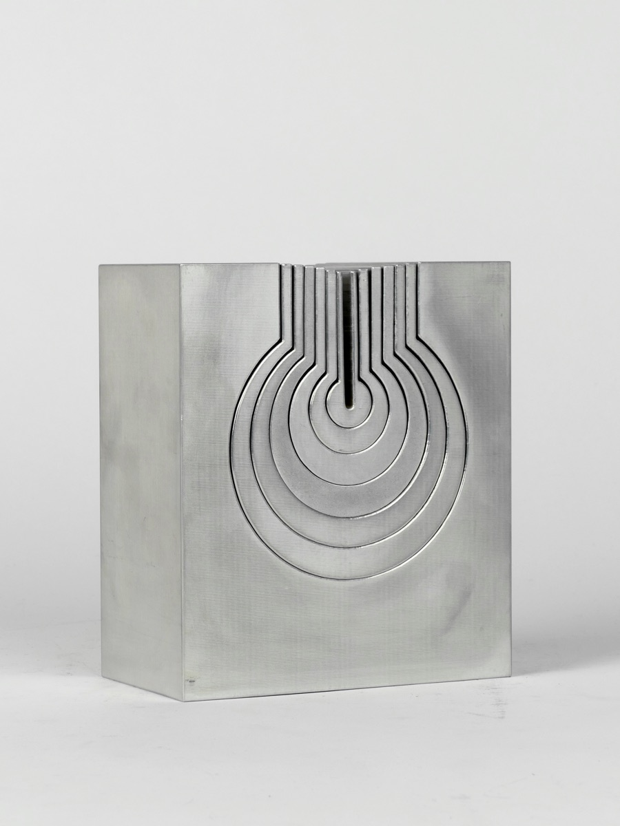 «Grosser Tonschlüssel», 1975 (Aluminium, 20 x 17 x 9,5 cm, WG 75 – 813 R 1