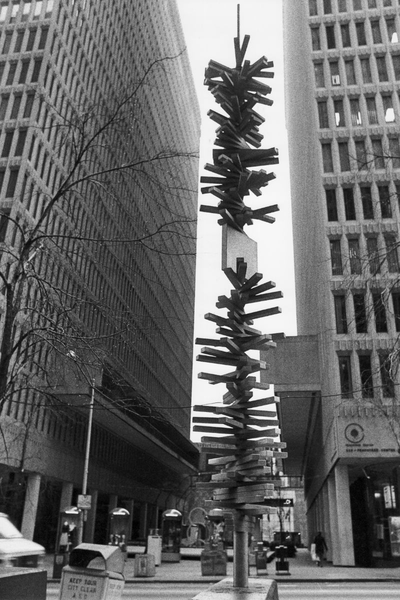 «The Spiral» – kurz nach der Aufstellung 1968